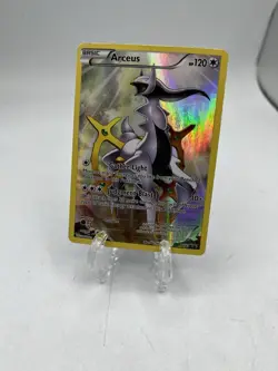 Arceus XY83 Black Star Promo Full Art Holo Pokemon Card - Image 1