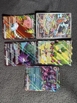 Pokemon TCG Destined Rivals Cards Lot of 5 Rares & Illustration Rare - Image 1