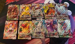 10 VMAX Card Lot Pokemon TCG - Image 1