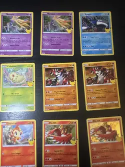 Pokemon 15 Card Lot Celebrations 25th Anniversary Stamped And McDonald’s Promo - Image 3