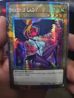 Dark Magician girl Pop Out Sexy Card Holo Anime Yugioh CUSTOM ART Harpie Lady 2 - Image 1