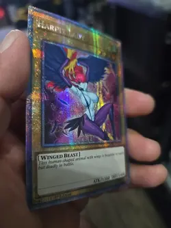Dark Magician girl Pop Out Sexy Card Holo Anime Yugioh CUSTOM ART Harpie Lady 2 - Image 4