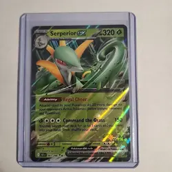 Pokemon TCG Black Bolt Serperior EX Double Rare Holo Card 003/086 - Image 1