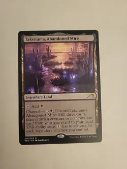 MTG Takenuma, Abandoned Mire Kamigawa: Neon Dynasty 278/302 Regular Rare - Image 3