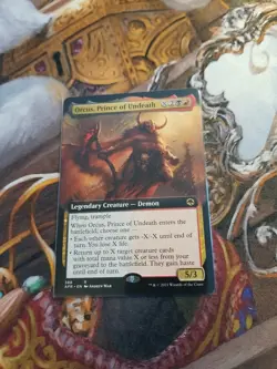 Orcus, Prince Of Undeath Extended Art MTG AFR - Pack Fresh - - Image 1