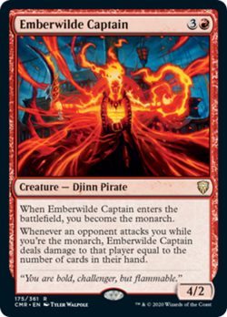 Emberwilde Captain - X4 - Commander Legends - R175/361 - 4RCards - Image 1