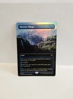 Mistrise Village (Borderless) Tarkir: Dragonstorm Foil Near Mint MTG - Image 1