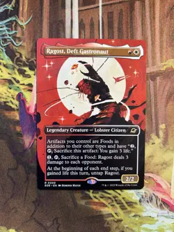 MTG Ragost, Deft Gastronaut Borderless Edge of Eternities NM - Image 1