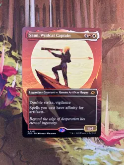 Sami, Wildcat Captain (Borderless) [Edge of Eternities] NM MTG - Image 1