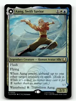 Aang, Swift Savior 204 Foil R Avatar: The Last Airbender - Image 1