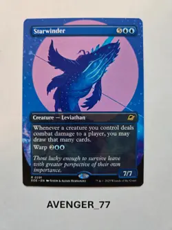Magic The Gathering MTG Starwinder #0291 Borderless Edge of Eternities NM - Image 1
