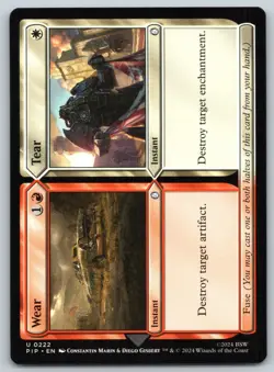 Wear // Tear - Universes Beyond Fallout - MTG - Near Mint - Image 1