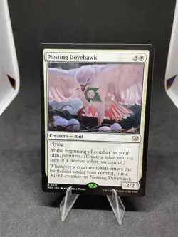 Nesting Dovehawk Commander: March of the Machine Regular MTG 0017 - Image 1