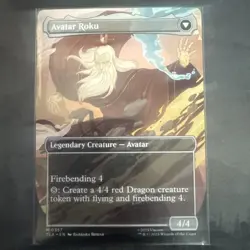 The Legend of Roku Borderless 357 NM MTG Avatar: The Last Airbender Magic - Image 2