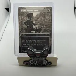 MTG Magic the Gathering Swords to Plowshares (20/29) Secret Lair Showdown Promo - Image 1