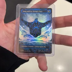 Aang, Swift Savior (Borderless) (Neon Ink Foil) Avatar: The Last Airbender Foil - Image 2