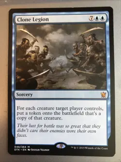 Clone Legion X1 Dragons Of Tarkir NM Cond See Pics Front/back English - Image 1