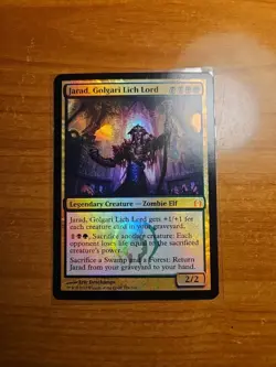 1x Jarad, Golgari Lich Lord Return to Ravnica Pack Foil Magic the Gathering NM - Image 1