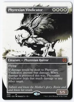 Phyrexian Vindicator (Showcase) M Phyrexia: All Will Be One 300 NM - Image 1