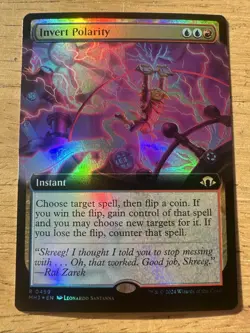 Invert Polarity FOIL EXTENDED - 0459 - Rare - Modern Horizons 3 MH3 MTG - Image 1