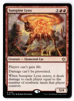 Sunspine Lynx NM* Bloomburrow ENGLISH 0155 mtg -UnltdCards - Image 1