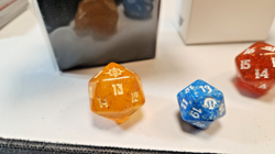 MTG Magic: The Gathering Dice and Deck Box Lot (7 Dice and 4 Deck Boxes) - Image 2