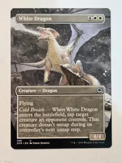 MTG White Dragon AFR 288 Regular Uncommon - Image 2