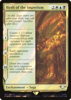 Birth of the Imperium R Surge Foil #107 | 40K Warhammer 40,000 Commander | MTG - Image 1