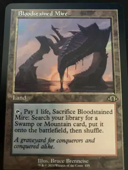 Bloodstained Mire (Retro Frame) Modern Horizons 3 Regular - Image 1