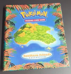 Vintage Pokemon Southern Island (4) Card Lot With OG Binder LOOK!!!!!?????? - Image 3
