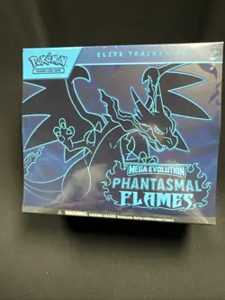 Pokemon Mega Evolution Phantasmal Flames Elite Trainer Box ETB SEALED 💫🌟 🔥🌟 - Image 1