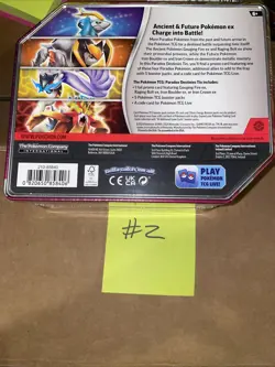 Pokemon trading card game Tin 2 Sealed - Image 2