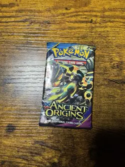 Pokemon XY Ancient Origins Booster Pack - Primal Groudon Art, Factory Sealed - Image 1