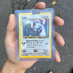 Pokemon TCG Neo Genesis 2000 Holo Rare Card Lugia 9/111 - Image 1