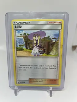 Pokemon Lillie 122/149 Sun & Moon Uncommon Trainer Supporter TCG Card - Image 1