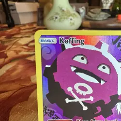 Koffing Secret Rare 243/236 SM Cosmic Eclipse Holo Full Art Pokemon Card NM/MINT - Image 4