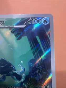 Tirtouga 106/086 Pokemon TCG SV Black Bolt Illustration Rare Holo Near Mint - Image 3