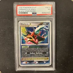 Darkrai LV.X Holo DP19 Black Star Promo Pokemon PSA 7 - Image 1