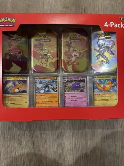 Sam’s Club Pokemon 151 Mini Tin 4 Pack NEW/SEALED/SHIPS FAST - Image 1