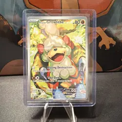🔥Pokemon TCG “Hisuian Growlithe” 181/167 Full Art Sv06: Twilight Masquerade🔥✅ - Image 1