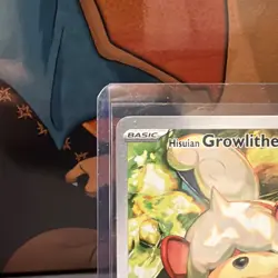 🔥Pokemon TCG “Hisuian Growlithe” 181/167 Full Art Sv06: Twilight Masquerade🔥✅ - Image 2