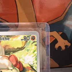 🔥Pokemon TCG “Hisuian Growlithe” 181/167 Full Art Sv06: Twilight Masquerade🔥✅ - Image 3
