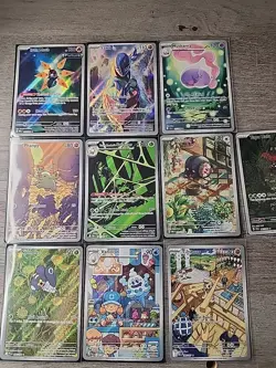 Pokemon TCG Lot of 10 Cards Near Mint Illustration Rare Cards - Image 2