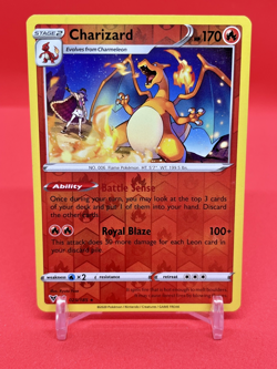 Charizard 025/185 - Pokemon TCG Vivid Voltage 2020 - LP - Reverse Holo - Rare - Image 1