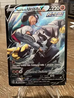 Rapid Strike Urshifu V - TG20/TG30 - Pokemon Brilliant Stars Ultra Rare NM - Image 1