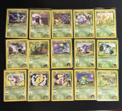 Pokemon 1st EDITION Gym Challenge Lot Set **ALL Common & Uncommon Pokemon** - Image 1