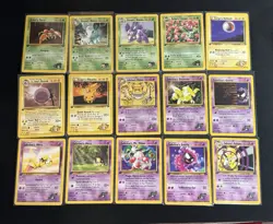 Pokemon 1st EDITION Gym Challenge Lot Set **ALL Common & Uncommon Pokemon** - Image 2