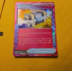 Pokemon Scarlet & Violet Twilight Masquerade Secret Box 163/167 Ace Spec Item - Image 1