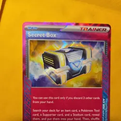 Pokemon Scarlet & Violet Twilight Masquerade Secret Box 163/167 Ace Spec Item - Image 2