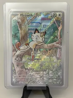 Meowth ex 106/94 - Full Art - Pokemon TCG - Near Mint - Clean Copy - Image 1